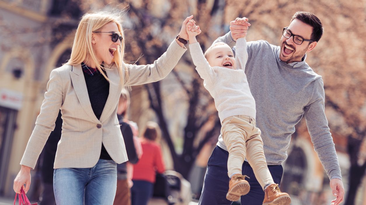 若いファミリーを取り込むショッピングセンター